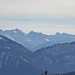 Zoom ins Karwendel, rechts die Karwendelspitze