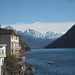 eindrücklich - der Monte Legnone über dem Ostarm des Lago di Lugano