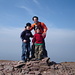 Auf dem Gipfel von Pen Y Fan 886m - dem hoechsten suedwalisischen Huegel :-)