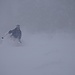 Es herrschte kein Nebel! Der Schneefall war so dicht!