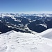 Blick ins Prättigau Richtung Klosters