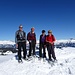 Gipfelfoto auf dem Wannenspitz: [u CampoTencia], [u Krokus], Margrit und Anni