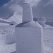 snow sculpture...