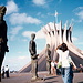 Brasília - Kathedrale von aussen ..