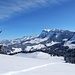 feiner Ausblick zur Schratte und Hohgant