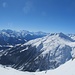 auch auf 2785 m ist der Blick ausnehmend schön ins Wallis hinunter ;-) ...