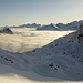 Ziemlich hoher, dichter Nebel über Reuss- und Erstfelder Tal