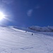 Hier war der Schnee sehr gut zu fahren