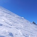 windbearbeiteter Schnee
