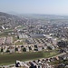 Blick von der hinteren Erlinsburg auf Oensingen.
