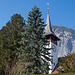 Kirche Wimmis mit Simmenflue