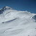 der rund 200 m höhere Gipfel vom Weisshorn ist nach der Rast dann als nächstes dran