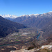 Val d`Ossola mit Blick zu einigen Wallisern. Gipfelkunde bei Schneeluchs