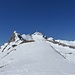Blick über den Lisengrat zum Säntis