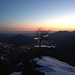 tramonto su Lecco e Monte Barro
