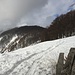L'unico momento in cui la nostra meta è apparsa, nel giorno in cui siamo arrivati in cima...