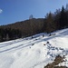 Grattuggiante neve fino all'Alpe di Lierna