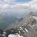 Blick vom Gipfel auf den Piz d'Esan (3127m)