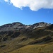 Blick auf mein Gipfelziel der Piz Val Gronda