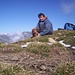 Toto and myself atop the north-east summit of Pizzo di Claro. 
