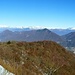 Panoramica dal Forte: la Valcuvia