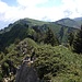 schmaler Felsengrat beim Col de Chétillon