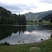Der Lac de Morgins an der Passtrasse