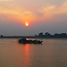 Abendstimmung auf dem Irrawaddy