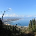 herrlicher Ausblick über die Bregenzer Bucht unweit des Wasserfalls