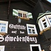 Einkehr - noch vor dem Pfändergipfel - auf der Terrasse der geschichtsträchtigen Gaststätte
