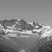 . . im Süden Gornergrat und Zermatter Breithorn, Klein Matterhorn