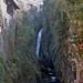 la cascata dell'orrido dal ponte della Civera 