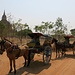 ein gebräuchliches Verkehrsmittel in Bagan