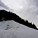 Rutschpartie zur oberen Hittisberg Alpe