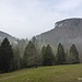 Im Wiederaufstieg zum Wanderweg.