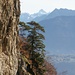 Blick an der Chobelwand vorbei auf die Zimba - das Matterhorn der Vorarlberger