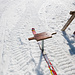 "Original Druesberger Snow-Gämel" - Mein Schneesportgerät für den Abstieg von der Druesberghütte nach Weglosen.