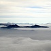 Monte Tamaro etc. knapp über dem Nebel