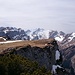 Aussicht vom Gipfelsteinmann, Alp Sigel