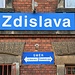 Zdislava, Bahnhofsgebäude