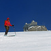 Blick hinauf zum Jungfraujoch