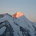 Aletschhorn im ersten Morgenlicht