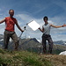 io e mio papà in cima