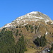 "Mein" Hüttengipfel, der Hahnentrittkopf (2636 m), aufgenommen am Nachmittag des nächsten Tages