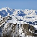 Blick in die westlichen Berner Alpen: Wildhorn, Diablerets, Oldenhorn