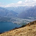 Blick zum Lago Maggiore mit Ascona, Locarno und....
