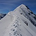 Giferspitz (2541,7m): Die Belohnung des bisherigen Aufstiegs war ein traumhafter Grat auf den letzten Meter zum Gipfel.