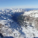Gipfelblick nach Nordwesten. Rechts oben der Alpstein