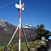 Das "Gipfelkreuz" auf dem Ellhorn. Herrliche Aussicht auf Gauschla