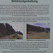 Informationstafel zur Waldrandgestaltung